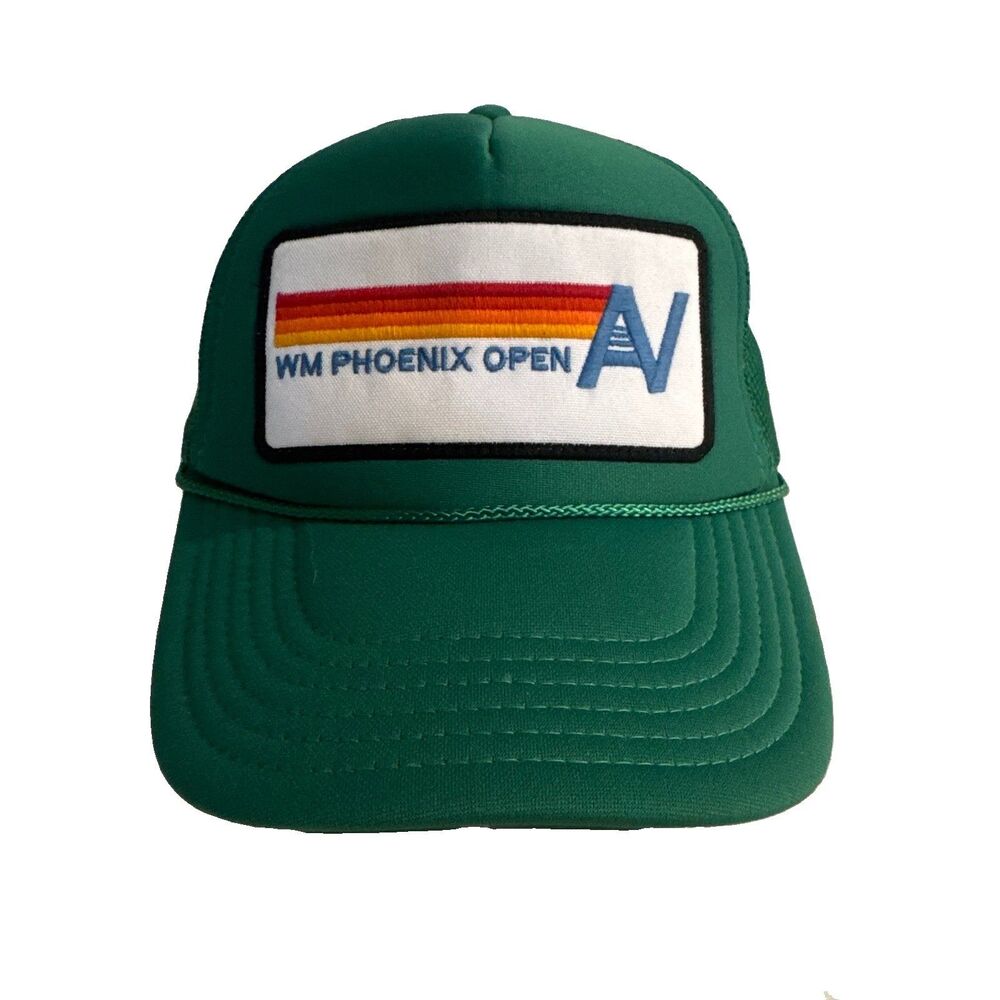 Aviator Nation Waste Management Phoenix Open Trucker Mesh Snapback Hat RARE